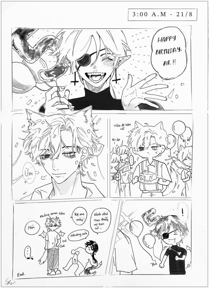 LINE ART SCAN: SHORT STORY