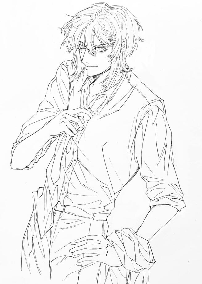 Line art (scan)