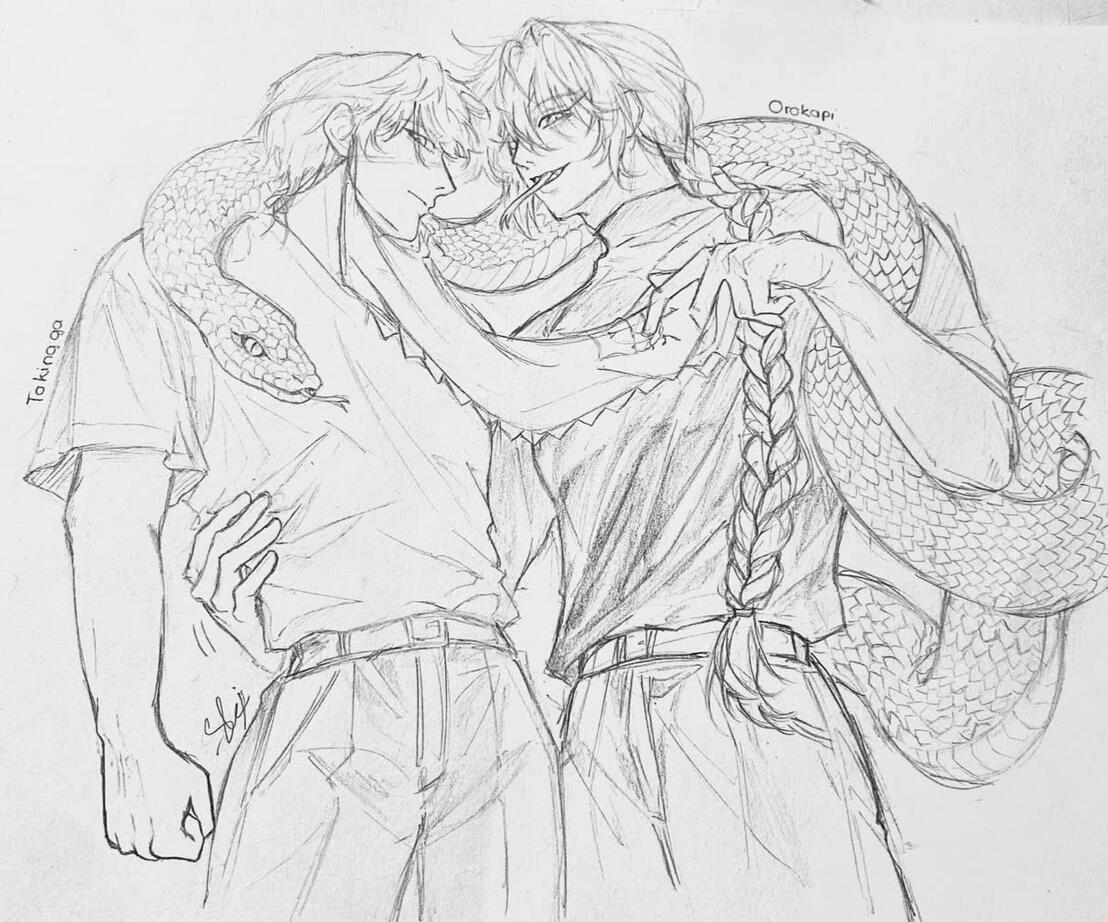 Sketch: Half - body